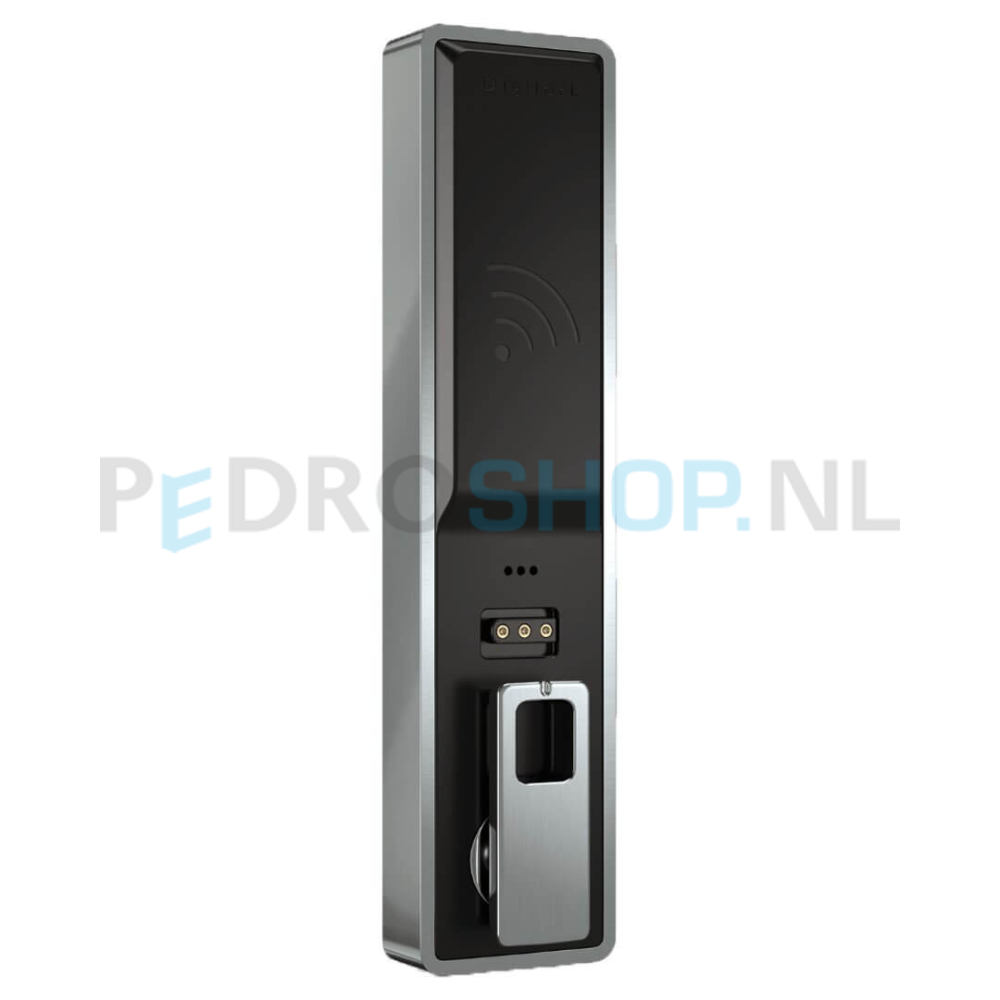 Digilock slot Digilock VERSA BASIC RFID, verticale plaatsing, chroom