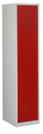 PDC-T185 garderobekast , 40 cm breed, 1-koloms, 1-deurs, rood