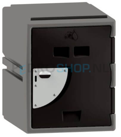 Cube locker FSP, 1-deurs, 46*38*45 cm, antraciet